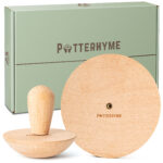 Wooden Pottery Clay Molds 4.5 & 6.5 inch